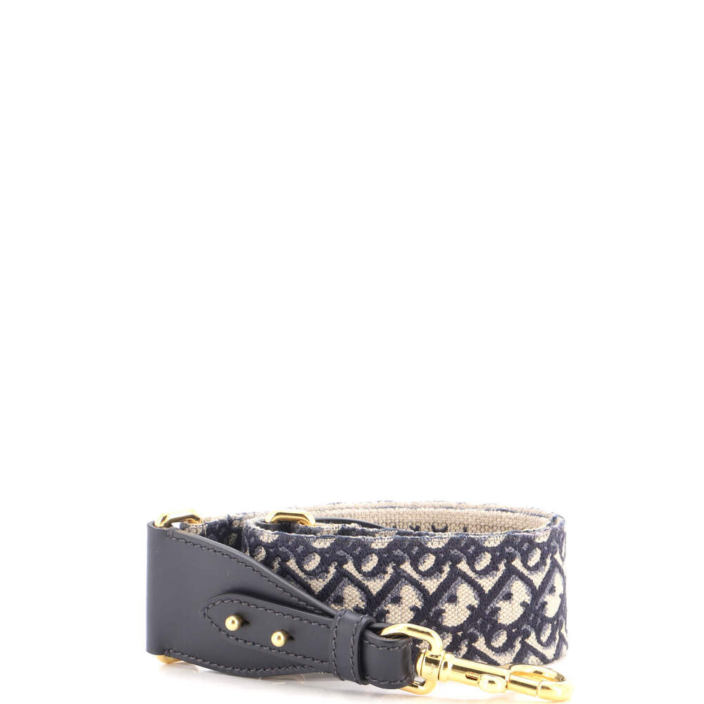 Christian Dior Adjustable Shoulder Strap Oblique Canvas